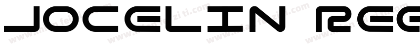 Jocelin Regular字体转换